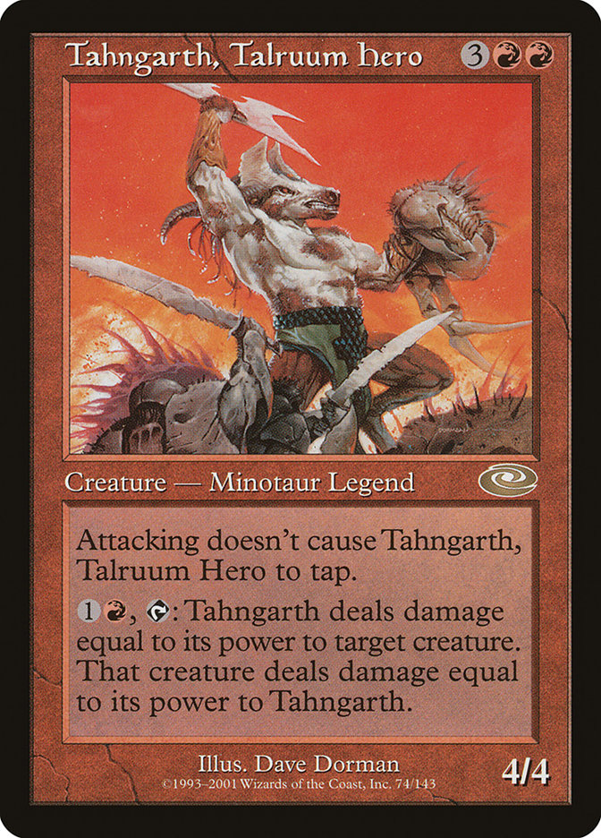 Tahngarth, Talruum Hero (Dave Dorman) [Planeshift] | Lots Moore NSW