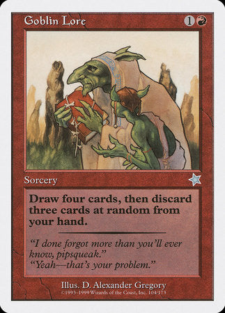 Goblin Lore [Starter 1999] | Lots Moore NSW