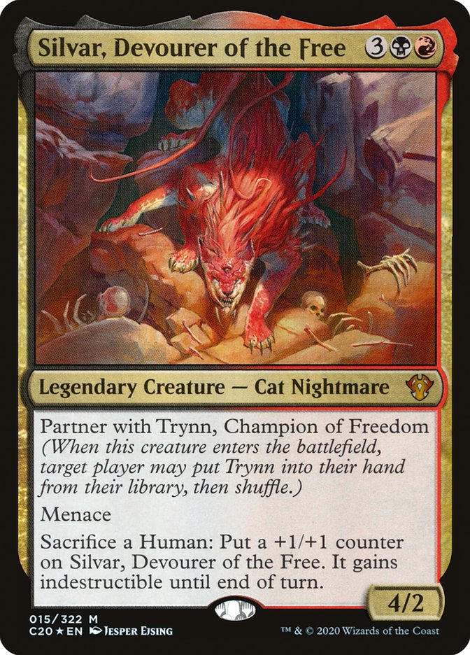 Silvar, Devourer of the Free [Commander 2020] | Lots Moore NSW