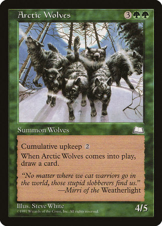 Arctic Wolves [Weatherlight] | Lots Moore NSW