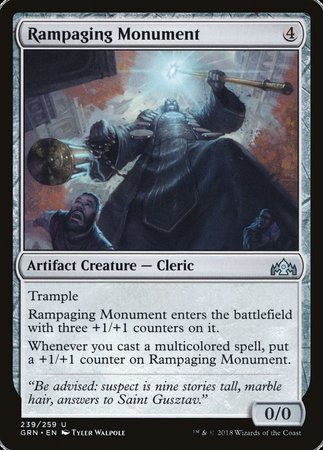 Rampaging Monument [Guilds of Ravnica] | Lots Moore NSW