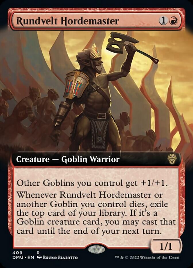 Rundvelt Hordemaster (Extended Art) [Dominaria United] | Lots Moore NSW