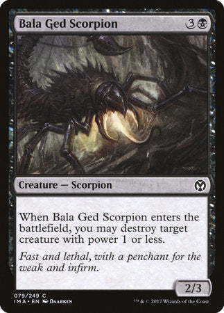 Bala Ged Scorpion [Iconic Masters] | Lots Moore NSW