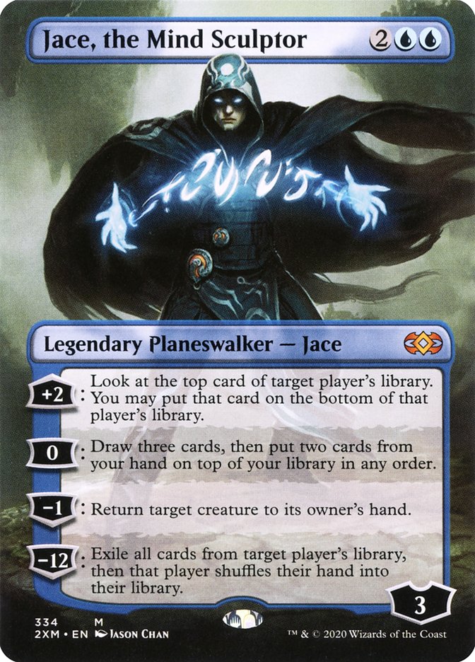 Jace, the Mind Sculptor (Borderless) [Double Masters] | Lots Moore NSW