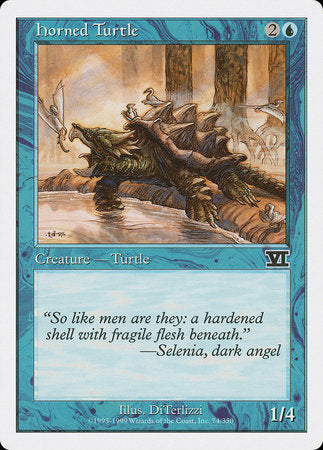 Horned Turtle [Classic Sixth Edition] | Lots Moore NSW