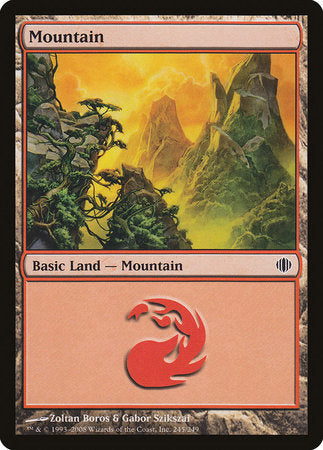 Mountain (245) [Shards of Alara] | Lots Moore NSW