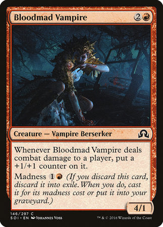 Bloodmad Vampire [Shadows over Innistrad] | Lots Moore NSW