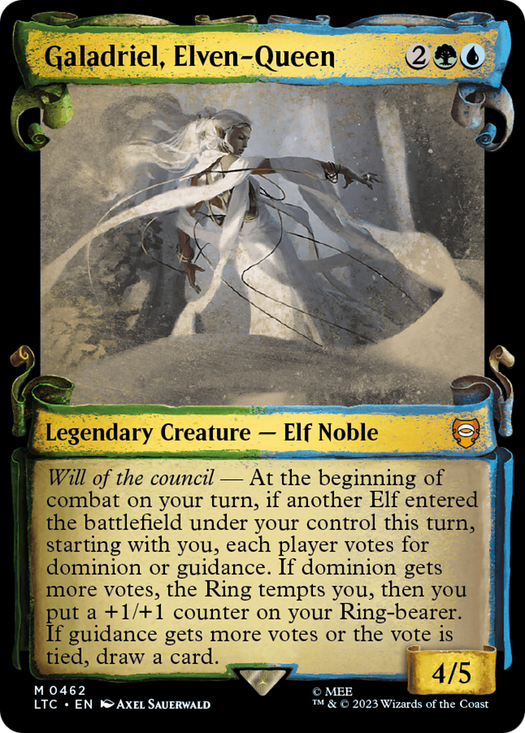 Galadriel, Elven-Queen [The Lord of the Rings: Tales of Middle-Earth Commander Showcase Scrolls] | Lots Moore NSW