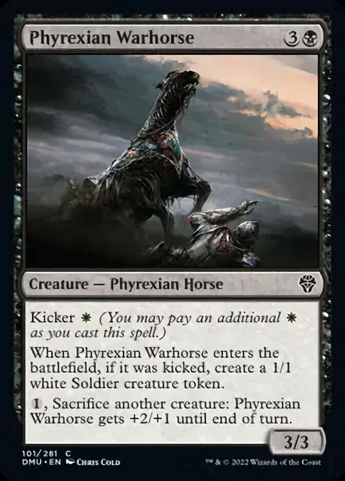 Phyrexian Warhorse [Dominaria United] | Lots Moore NSW