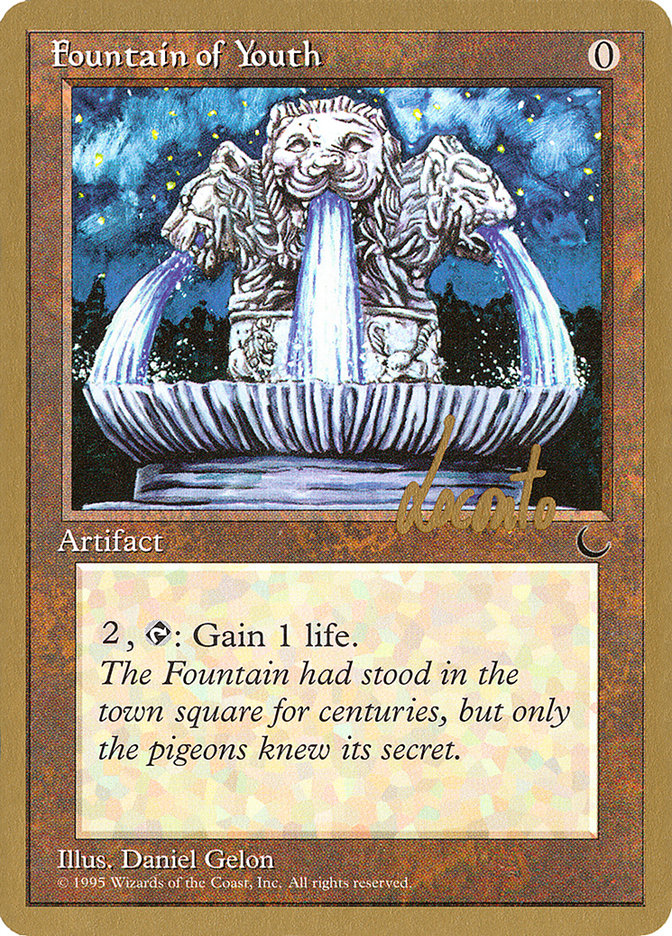 Fountain of Youth (Michael Loconto) [Pro Tour Collector Set] | Lots Moore NSW