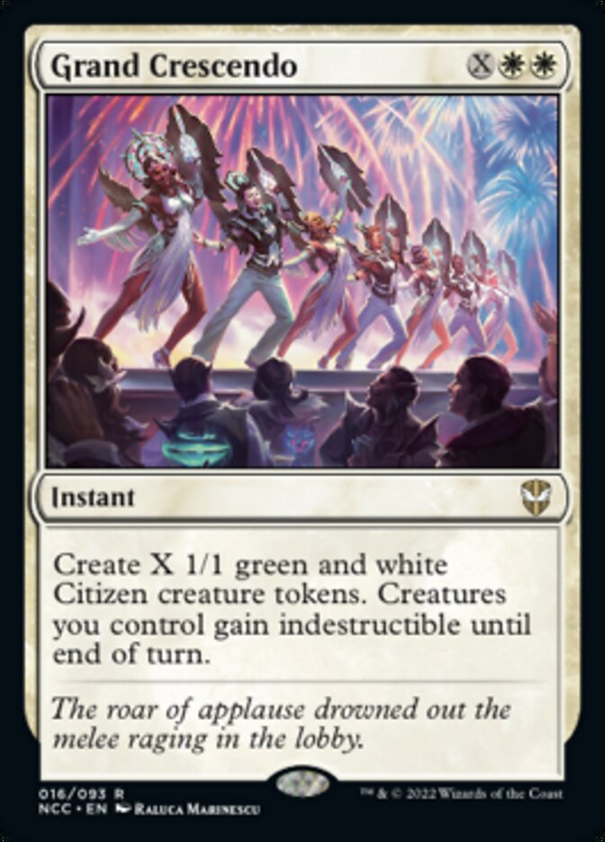 Grand Crescendo [Streets of New Capenna Commander] | Lots Moore NSW