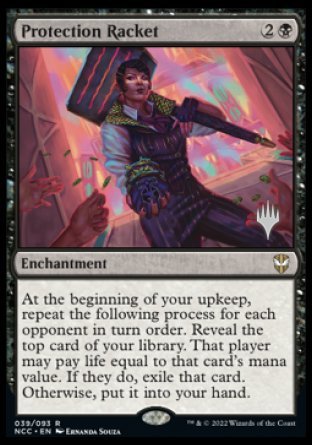 Protection Racket (Promo Pack) [Streets of New Capenna Commander Promos] | Lots Moore NSW