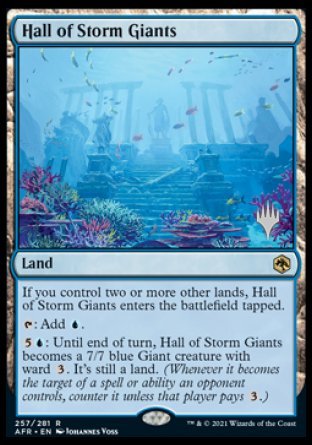 Hall of Storm Giants (Promo Pack) [Dungeons & Dragons: Adventures in the Forgotten Realms Promos] | Lots Moore NSW