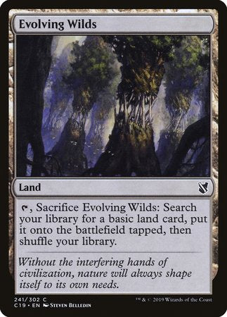 Evolving Wilds [Commander 2019] | Lots Moore NSW