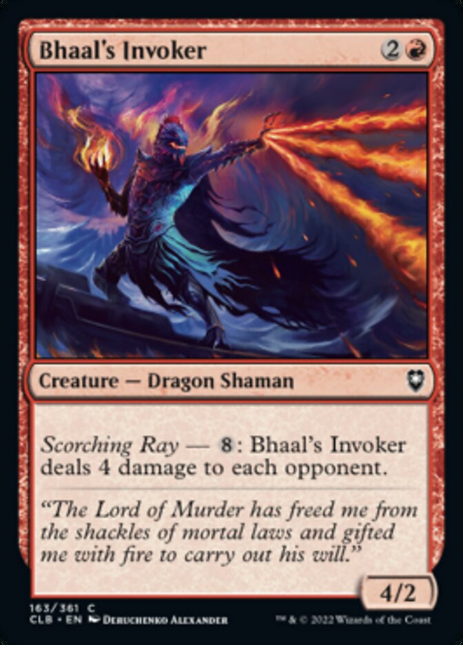 Bhaal's Invoker [Commander Legends: Battle for Baldur's Gate] | Lots Moore NSW