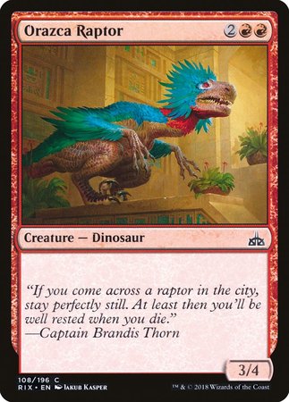 Orazca Raptor [Rivals of Ixalan] | Lots Moore NSW