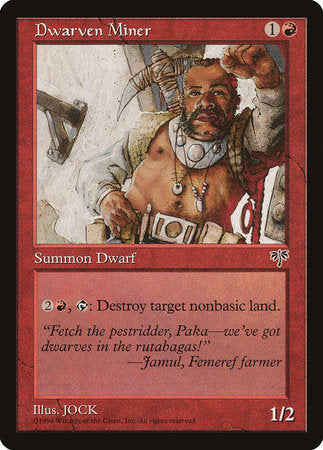 Dwarven Miner [Mirage] | Lots Moore NSW