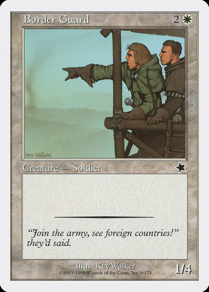 Border Guard [Starter 1999] | Lots Moore NSW