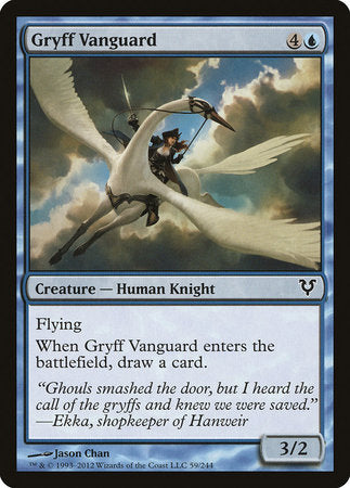 Gryff Vanguard [Avacyn Restored] | Lots Moore NSW