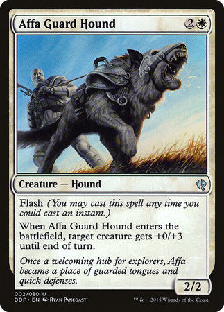 Affa Guard Hound [Duel Decks: Zendikar vs. Eldrazi] | Lots Moore NSW