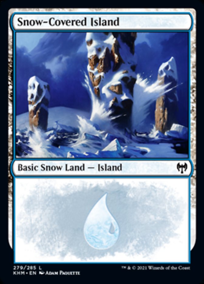 Snow-Covered Island (279) [Kaldheim] | Lots Moore NSW