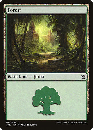 Forest (269) [Khans of Tarkir] | Lots Moore NSW