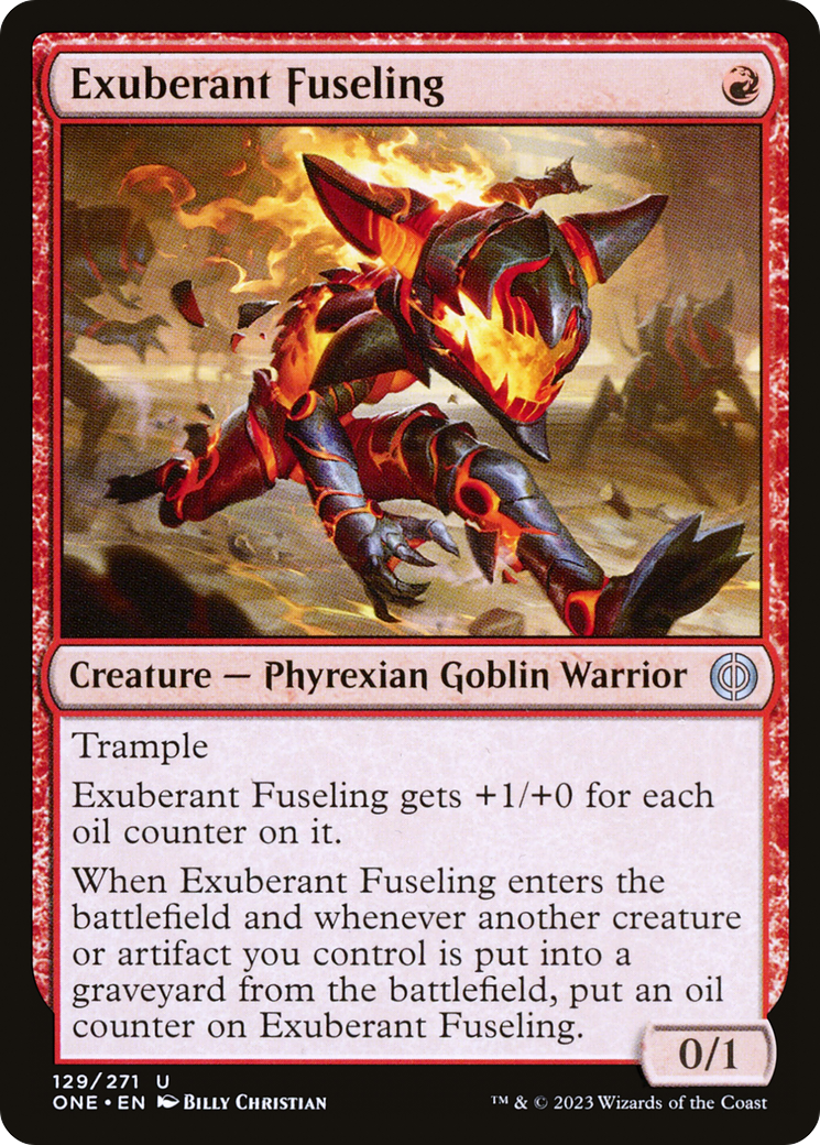 Exuberant Fuseling [Phyrexia: All Will Be One] | Lots Moore NSW