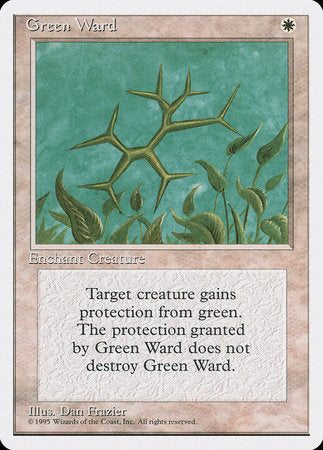 Green Ward [Fourth Edition] | Lots Moore NSW