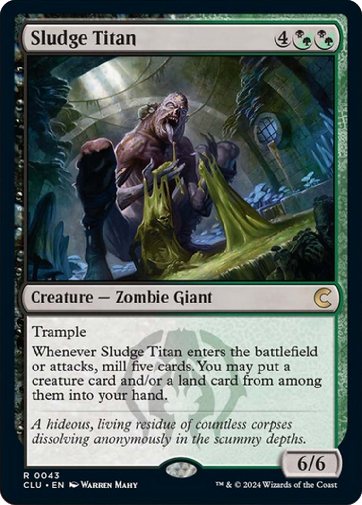 Sludge Titan [Ravnica: Clue Edition] | Lots Moore NSW