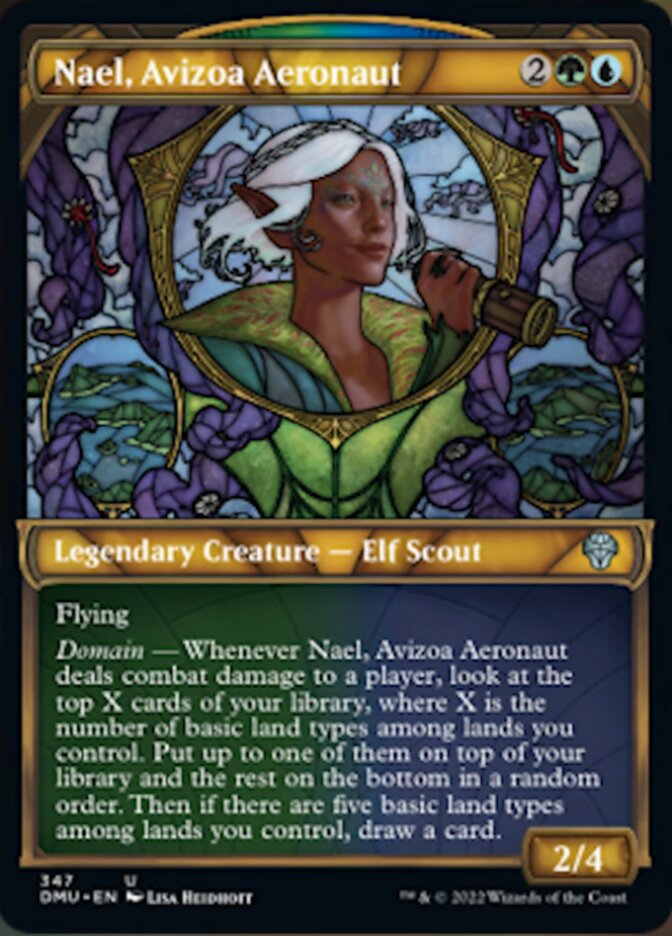 Nael, Avizoa Aeronaut (Showcase Textured) [Dominaria United] | Lots Moore NSW