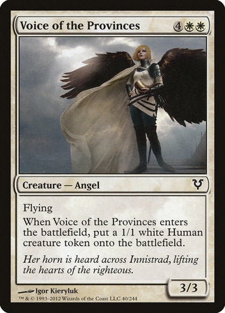 Voice of the Provinces [Avacyn Restored] | Lots Moore NSW