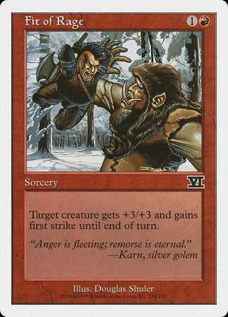 Fit of Rage [Classic Sixth Edition] | Lots Moore NSW