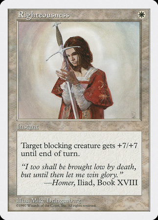 Righteousness [Fifth Edition] | Lots Moore NSW