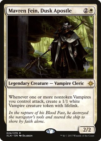 Mavren Fein, Dusk Apostle [Ixalan Promos] | Lots Moore NSW