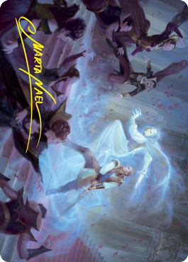Dorothea's Retribution Art Card (Gold-Stamped Signature) [Innistrad: Crimson Vow Art Series] | Lots Moore NSW