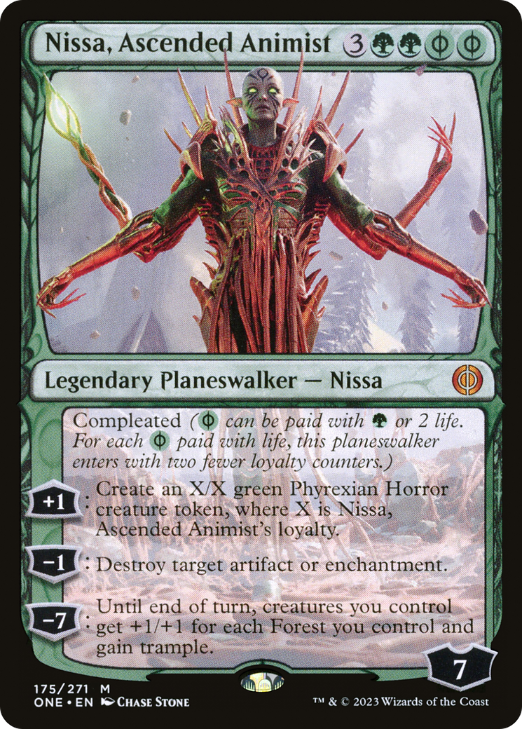 Nissa, Ascended Animist [Phyrexia: All Will Be One] | Lots Moore NSW