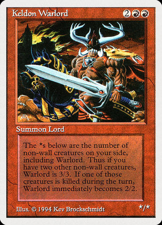 Keldon Warlord [Summer Magic / Edgar] | Lots Moore NSW
