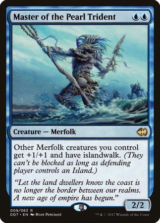 Master of the Pearl Trident [Duel Decks: Merfolk vs. Goblins] | Lots Moore NSW