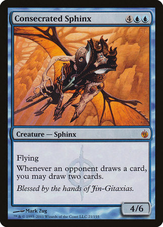 Consecrated Sphinx [Mirrodin Besieged] | Lots Moore NSW