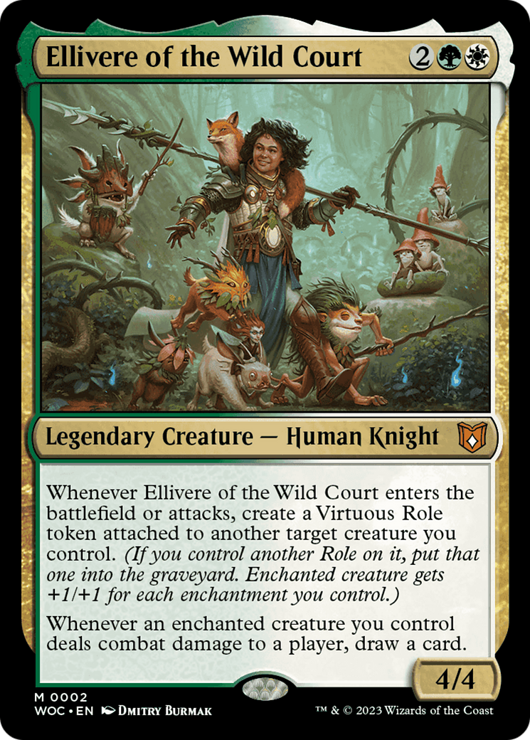 Ellivere of the Wild Court [Wilds of Eldraine Commander] | Lots Moore NSW