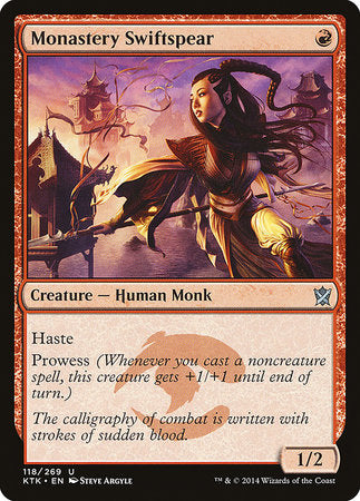 Monastery Swiftspear [Khans of Tarkir] | Lots Moore NSW