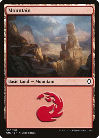 Mountain (300) [Commander Anthology Volume II] | Lots Moore NSW