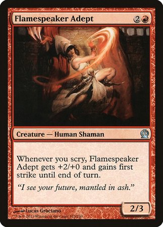 Flamespeaker Adept [Theros] | Lots Moore NSW