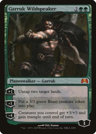 Garruk Wildspeaker [Duels of the Planeswalkers Promos 2009] | Lots Moore NSW