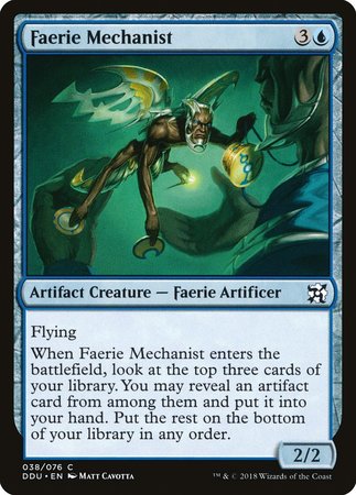 Faerie Mechanist [Duel Decks: Elves vs. Inventors] | Lots Moore NSW