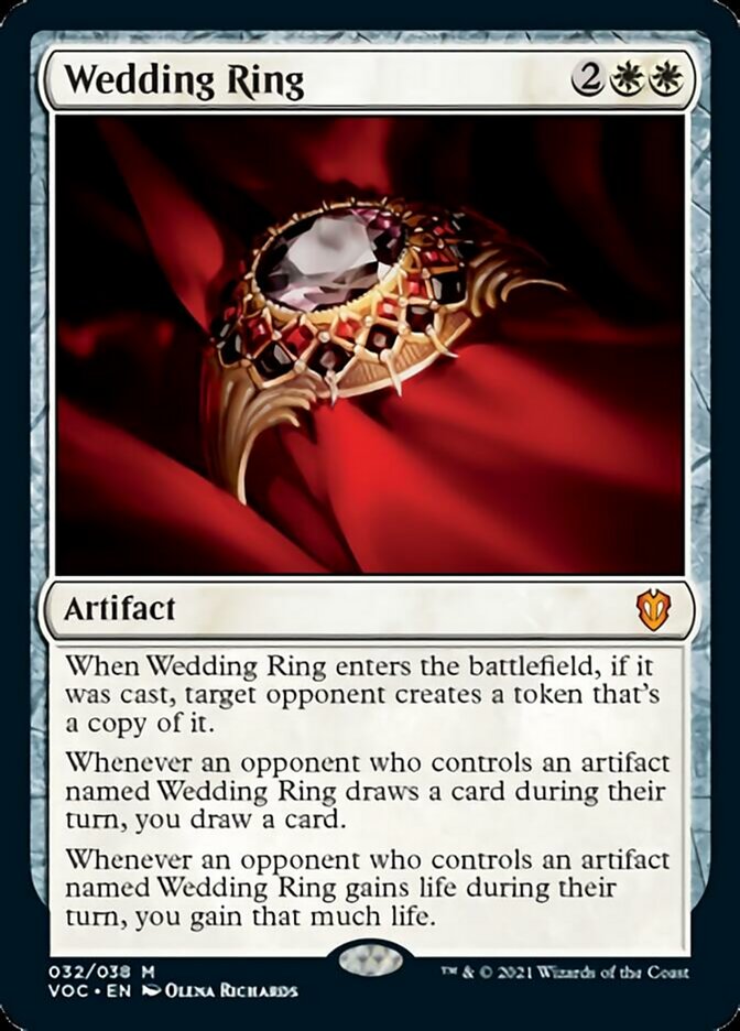 Wedding Ring [Innistrad: Crimson Vow Commander] | Lots Moore NSW