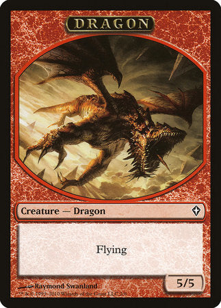Dragon Token [Worldwake Tokens] | Lots Moore NSW