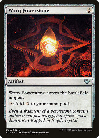 Worn Powerstone [Commander 2015] | Lots Moore NSW