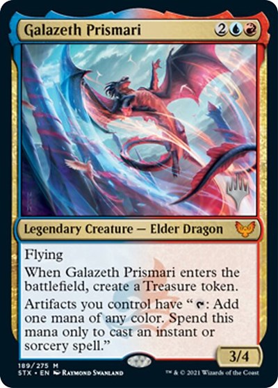 Galazeth Prismari (Promo Pack) [Strixhaven: School of Mages Promos] | Lots Moore NSW