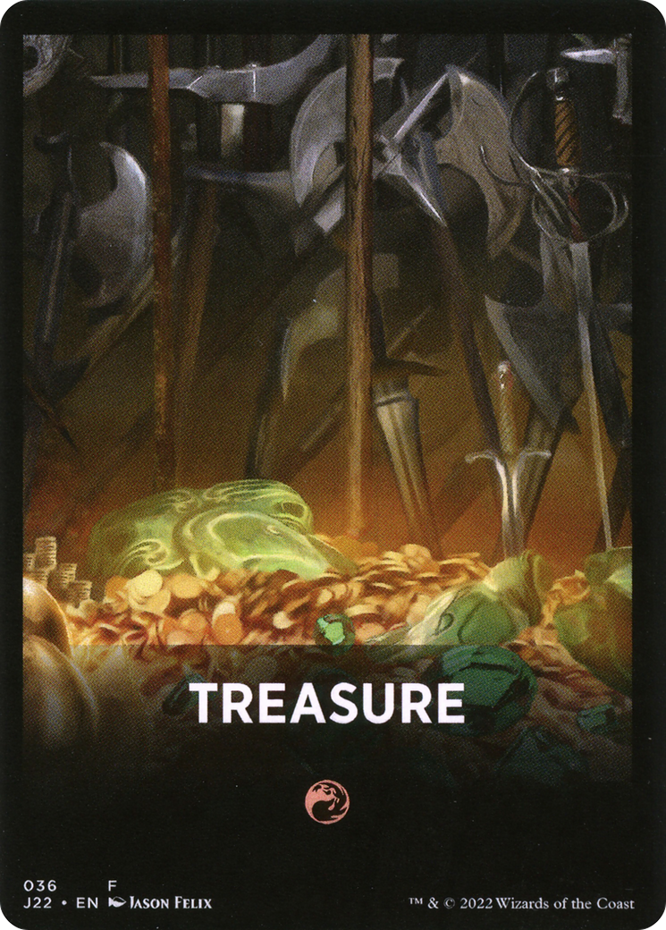 Treasure Theme Card [Jumpstart 2022 Front Cards] | Lots Moore NSW